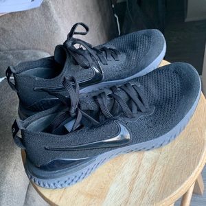 Nike Black React Sneakers